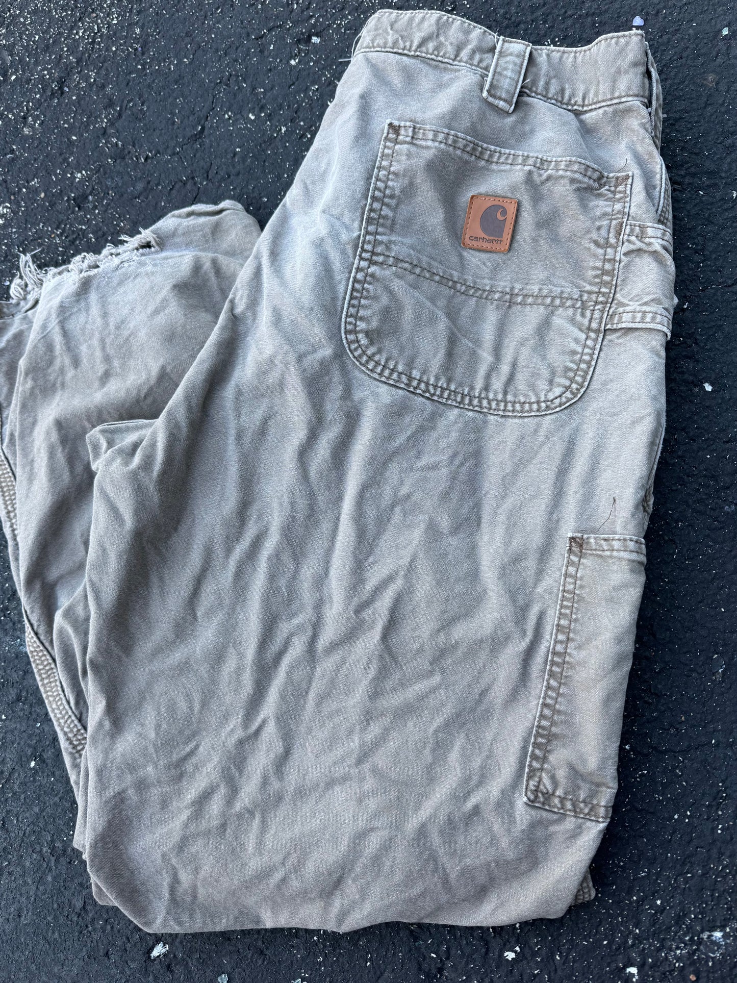 Tan Carhartt Pants 38x34