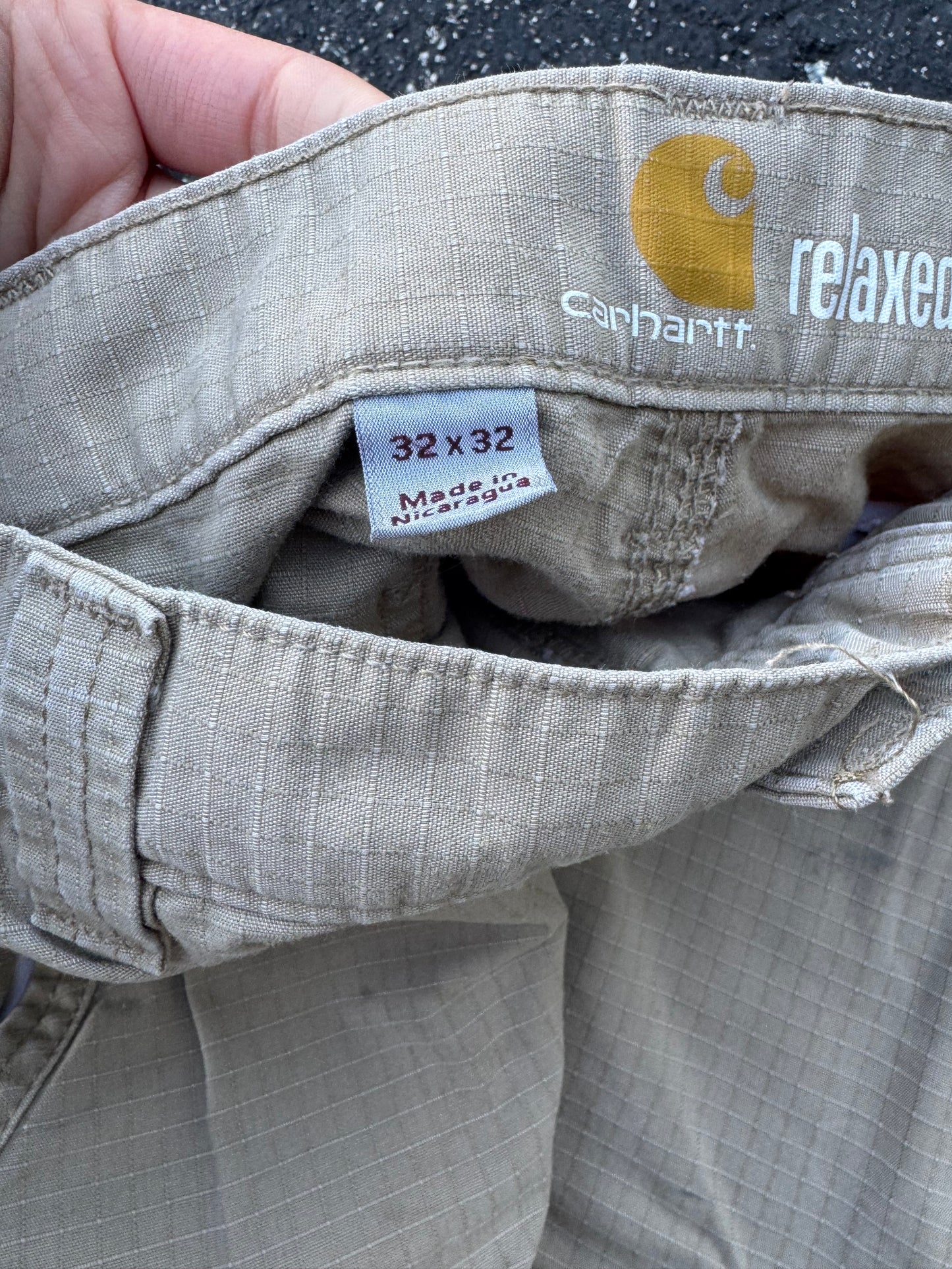 Tan Carhartt Pants 32x32