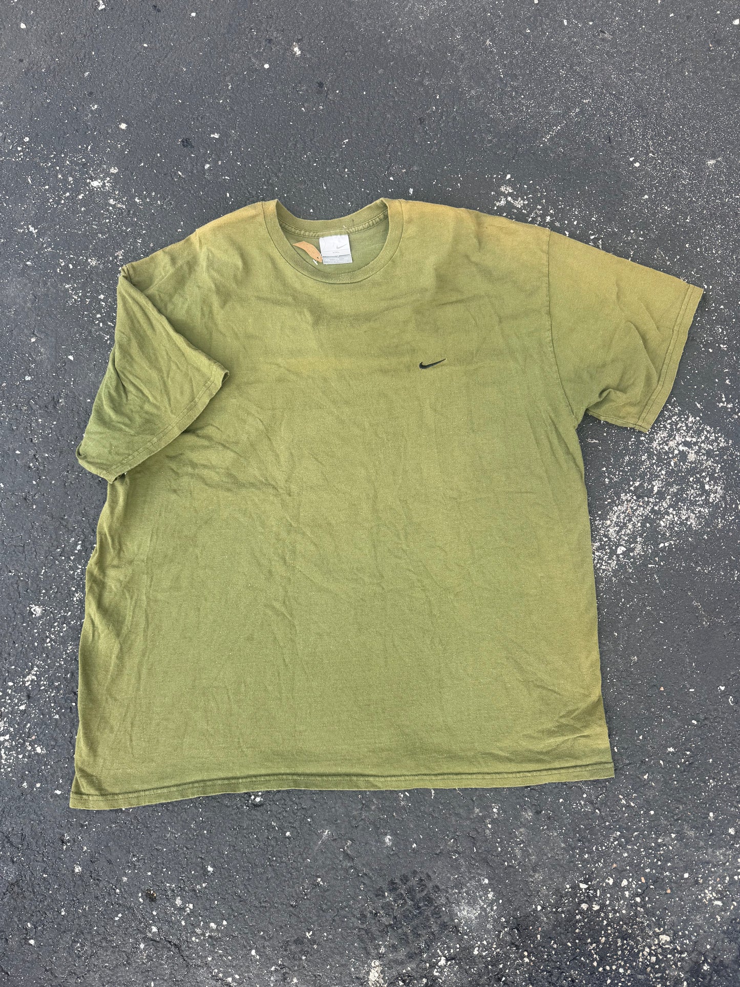 Olive Nike Mini Swoosh Tee