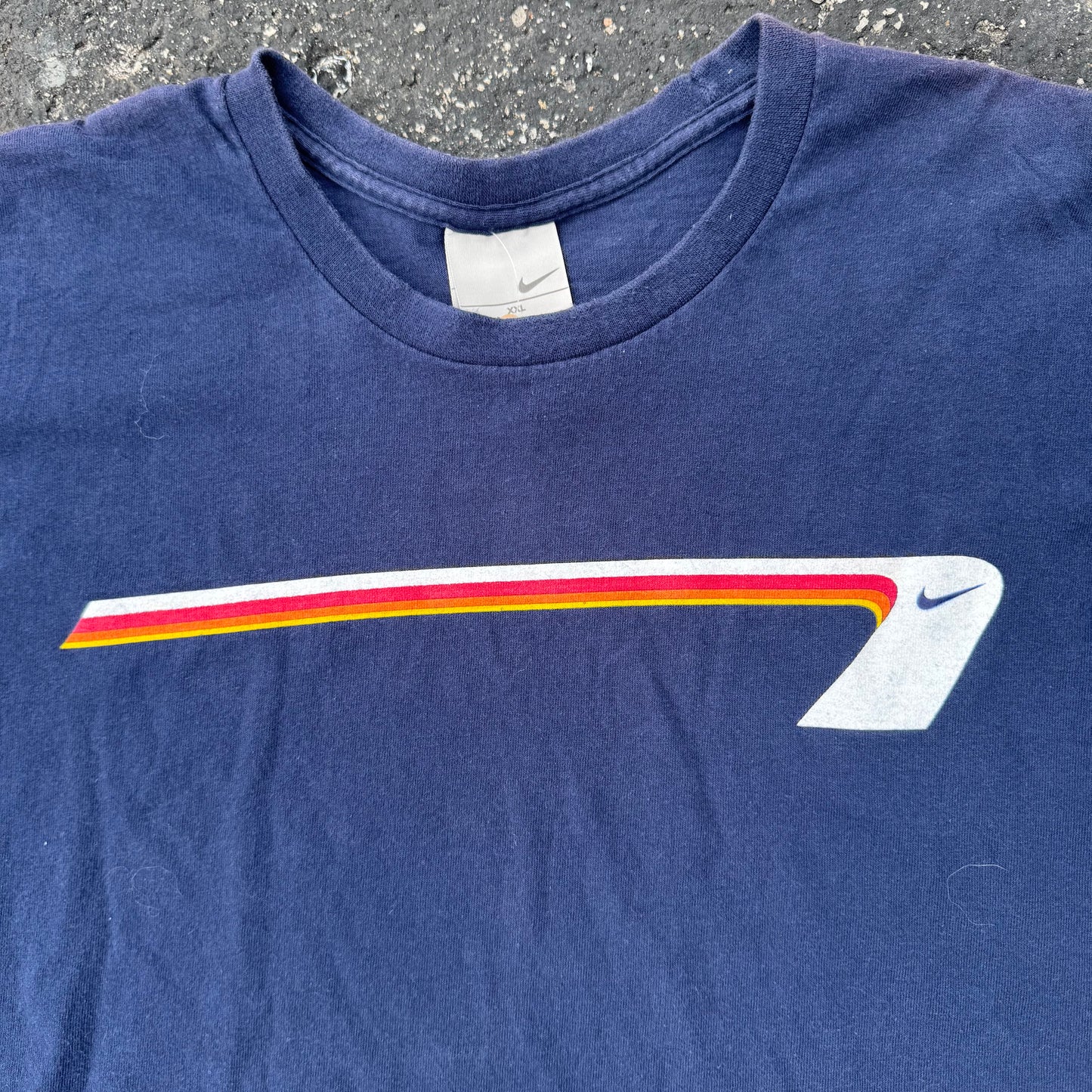 Y2K Color Wave Nike Tee