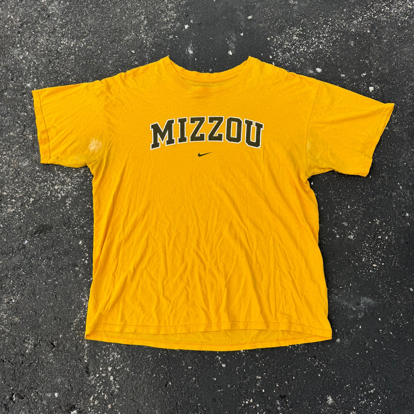 Mizzou Center Swoosh Nike Tee