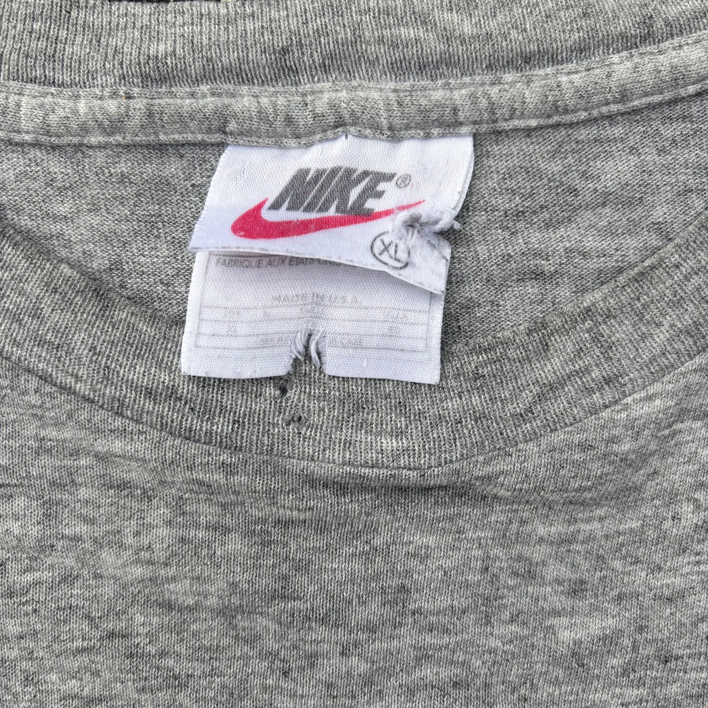 Gray Nike Mini Swoosh Tee